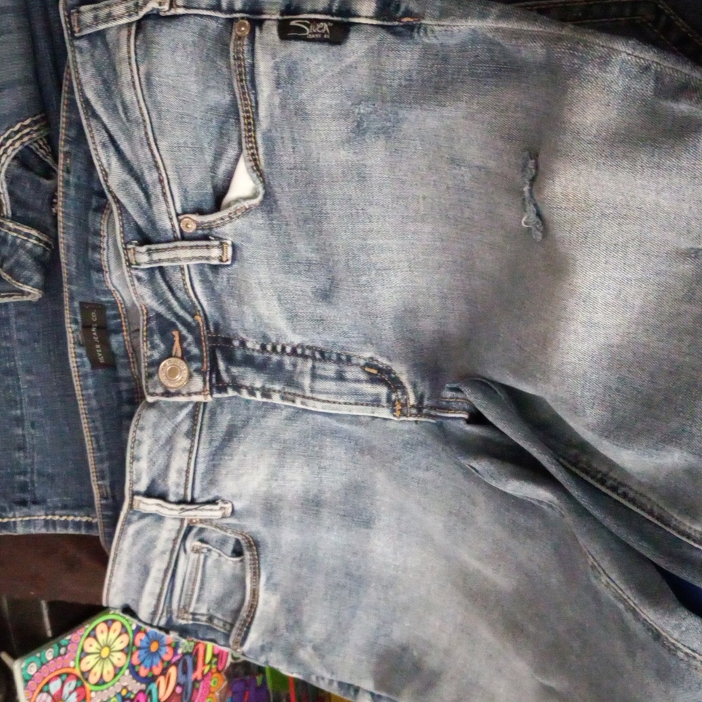 Womens Silver Jeans